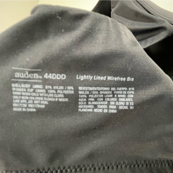 Auden Black Women's Bra - Picture 3 of 3